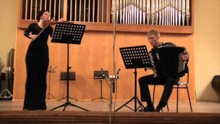 Volodymyr Runchak - Kyrie eleison for violin and accordion