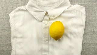 How to whiten clothes without using bleach!