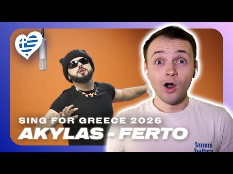SING FOR GREECE 2026: AKYLAS with FERTO First Time Reaction 🇬🇷 | Eurovision 2026