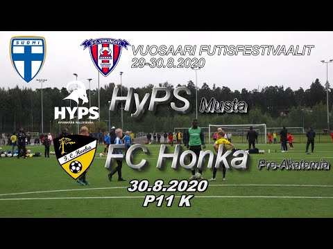 Vuosaari Festivaalit HyPS Musta - FC Honka Pre Akatemia 30.8.2020