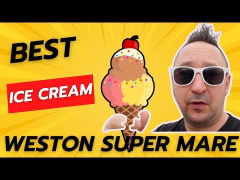 The Best Ice Cream Shop in Weston-super-Mare? You Be the Judge! #westonsupermare Vlog