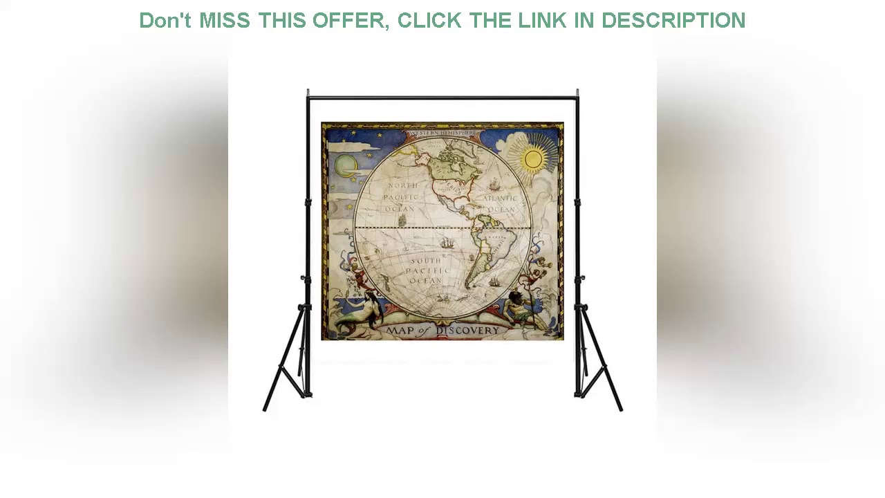 Review 24x24 inch Western Hemisphere Map of Discovery Vintage Decor Map Home Office Wall Decoration