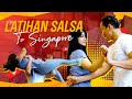 DEWI PERSSIK IS BEAUTIFUL EVEN OUT OF A SHOWER AND IF YOU DON T FOCUS ON SALSA PRACTICE YOU CAN