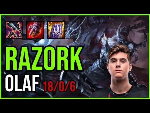 RAZORK - OLAF vs. GRAGAS Jungle | EUW DIAMOND | PATCH 11.2