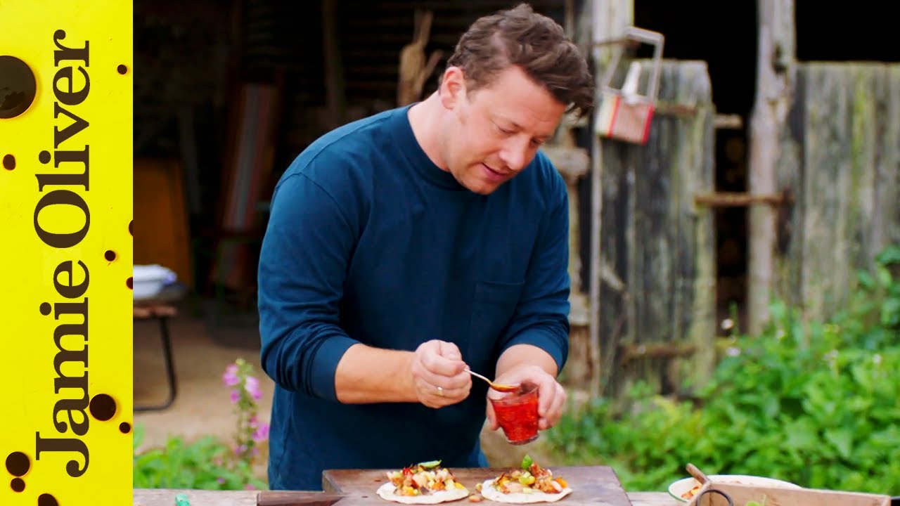Crispy Salmon Tacos Keep Cooking Family Favourites Jamie Oliver