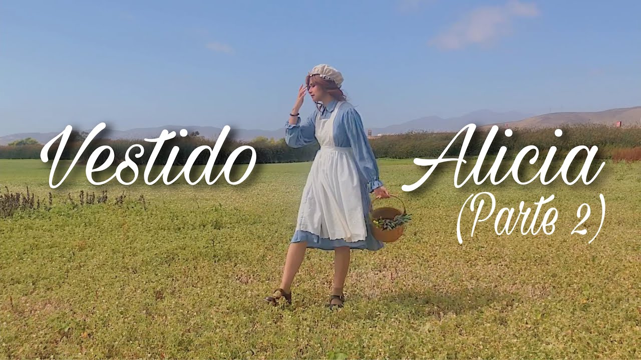🌿 Vestido Alicia 🌿 (parte 2) Mandil