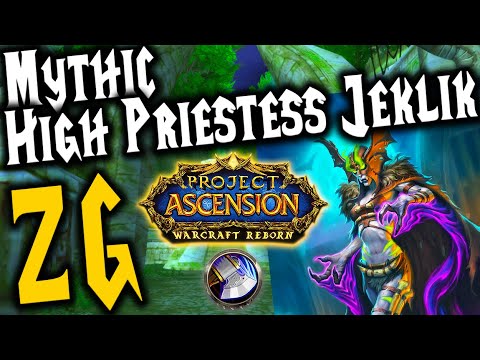 Zul Gurub Mythic High Priestess Jeklik - Project Ascension Warcraft Reborn - Warrior POV