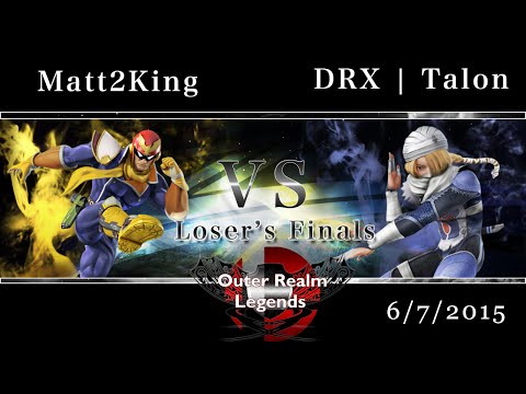ORL III - Matt2King (Falcon) vs. DRX|Talon (Sheik) - Loser's Finals - Smash Wii U