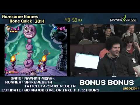 AGDQ 2014 Bonus Stream - Game 33 - Rayman