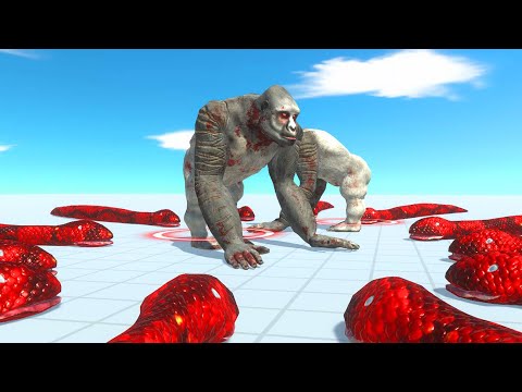GORO THE GIANT in Sky Castle vs ALL UNITS Animal Revolt Battle Simulator