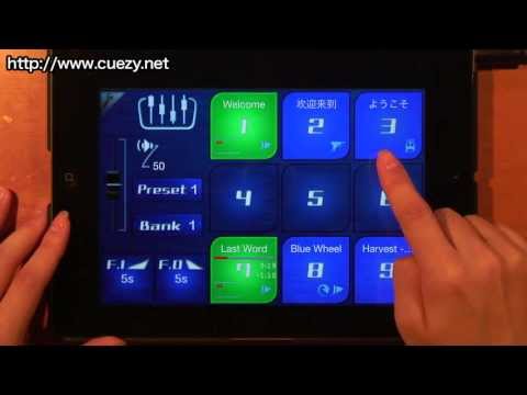 DEMO - CueZy 9 Pad Sampler App for iPhone, iPad, iPod touch