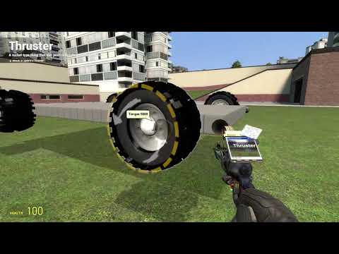 Garry's Mod - How to build a basic car