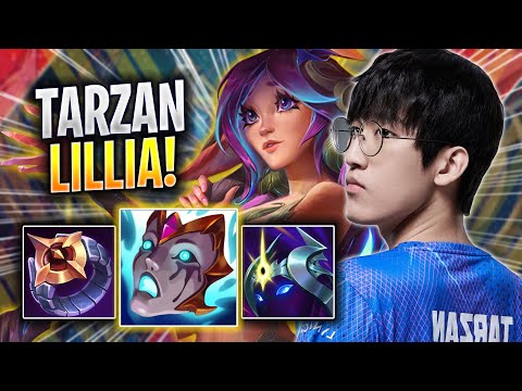 TARZAN TRIES LILLIA WITH NEW BUFFS! - LNG Tarzan Plays Lillia JUNGLE vs Graves! | Season 2023