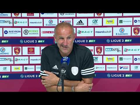 J6 - RAF / FC METZ : Conférence de presse d'après-match (Laurent Peyrelade)