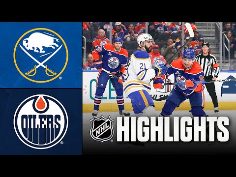 Sabres vs. Oilers | NHL Highlights | December 09, 2025
