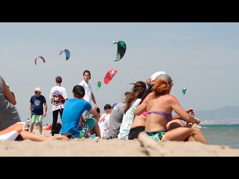 Amazing action on Day 1 at Virgin Kitesurf World Championships - Youth Cup 2015
