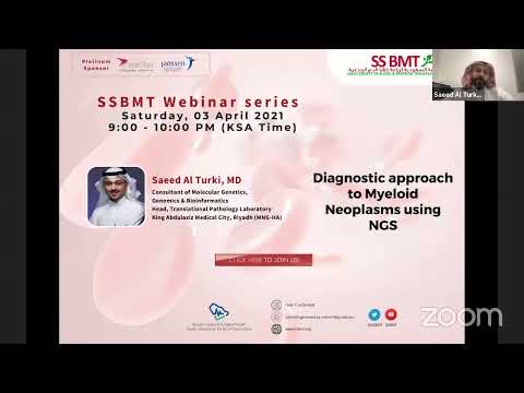 SSBMT Webinar Series - 03 April 2021