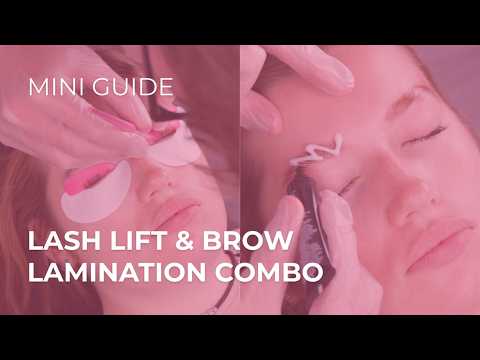 Lash Lift and Brow Lamination Combo | Mini Guide | Lupsonbrows x Buff Lashes