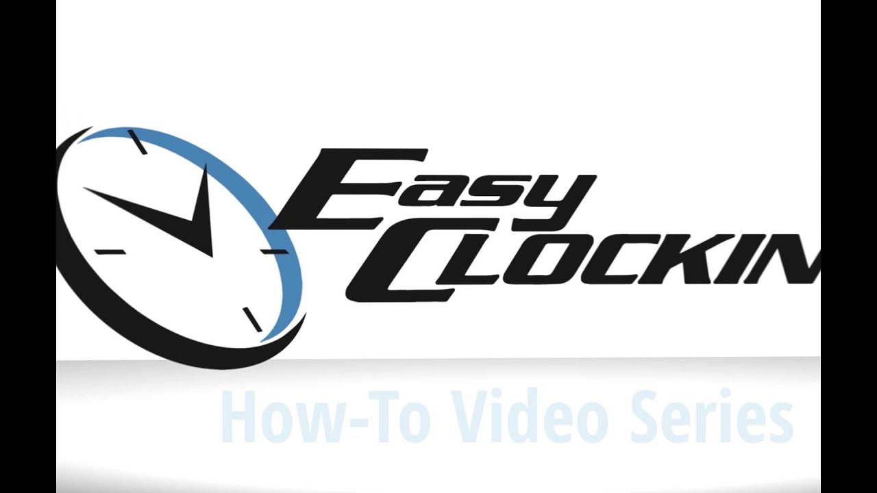 Easy Clocking Time & Attendance Software How To Video Series: Paid Time Off Feature