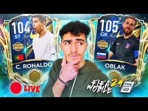 🔴 PROVIAMO RONALDO UTOTS 104 Ovr + OBLAK  UTOTS 105 Ovr!! QUALE RONALDO è IL MIGLIORE!! 104 VS 101!!