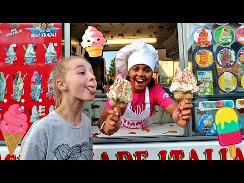 TIANA'S ICE CREAM TRUCK!!