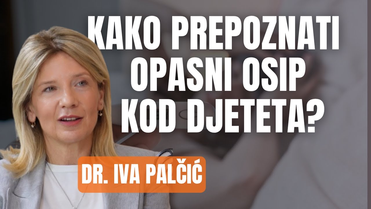 Jednostavan "trik" kako prepoznati je li osip na koži djeteta opasan? / vrste osipa / dr. Palčić