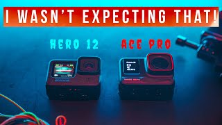 Insta360 Ace Pro vs GoPro Hero 12 - LOW LIGHT Comparison