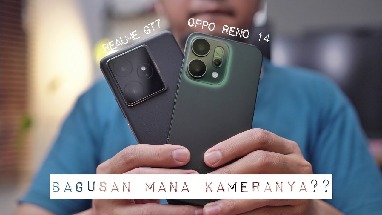 Adu Kamera Oppo Reno 14 vs realme GT 7