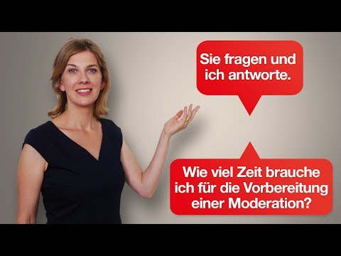 Wie lange dauert die Vorbereitung einer Moderation? I Tipps für Ihren überzeugenden Auftritt | #70
