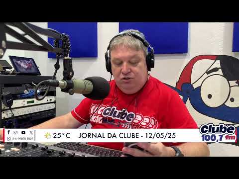 Jornal da Clube - 12/05/25 - Edição do Almoço