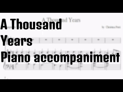 download lagu mp3 mp4 A Thousand Years Piano Accompaniment Free, download lagu A Thousand Years Piano Accompaniment Free gratis, unduh video klip Download A Thousand Years Piano Accompaniment Free Mp3 dan Mp4 320kbps Gratis