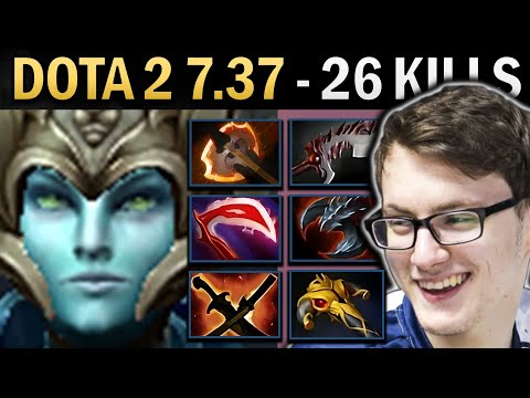 Phantom Assassin Gameplay Miracle with 26 Kills and Satanic - Dota 7.38