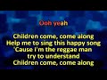 The Mighty Diamonds - Reggaeman  |  KARAOKE Reggae