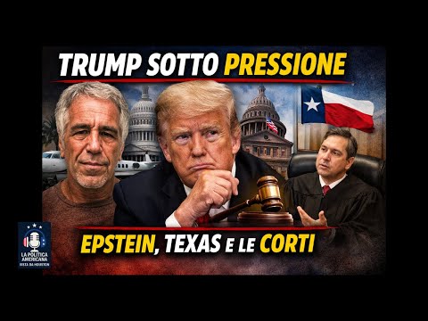 Trump sotto pressione: Epstein, l’avanzata democratica in Texas e le corti