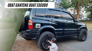 Escudo Akhirnya Pake Ban Ganteng