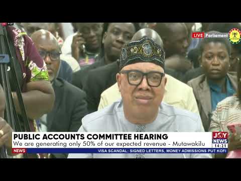 PAC Hearing: More than 50% of our commercial customers are unbuilt, Adam Mutawakilu, Ghana Water Ltd