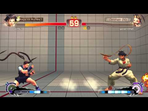 SSF4AE Ranked Asia: akmk2 (Makoto) VS gaisennmati (Ibuki)