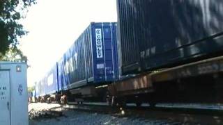 preview picture of video 'CSX Q042-30 Cartersville, GA October 1, 2011'