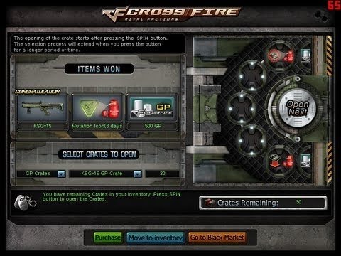 Crossfire - KSG 15 Crates