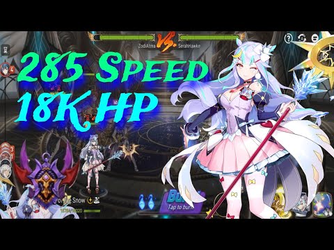 [E7] Solitaria of the Snow in Legend Ranked Arena?! OP Anti-Meta CC Monster!! *Stats in Video!