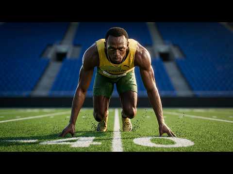 If Prime Usain Bolt ran the 40yd Dash | REALISTIC 3D SIMULATION
