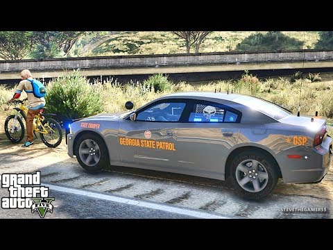 GTA 5 MODS LSPDFR 743 - GSP PATROL !!! (GTA 5 REAL LIFE PC MOD)