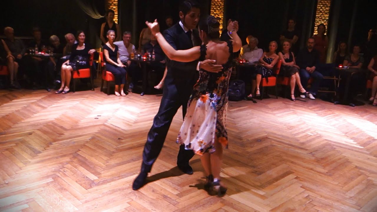 Tango: Celeste Rey y Sebastián Nieva, 2/11/2014, Milonga de Estar bien 2/4