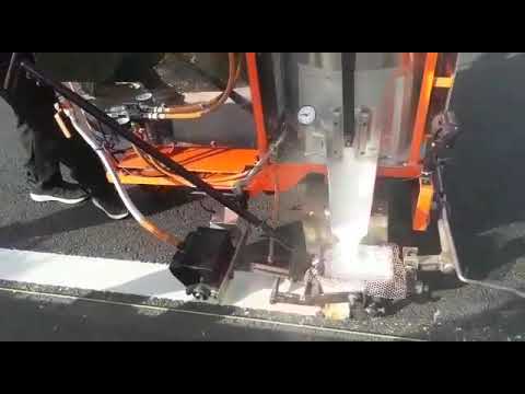 SBRMM (SB 60 SAE)Self propelled semi automatic road marking machine