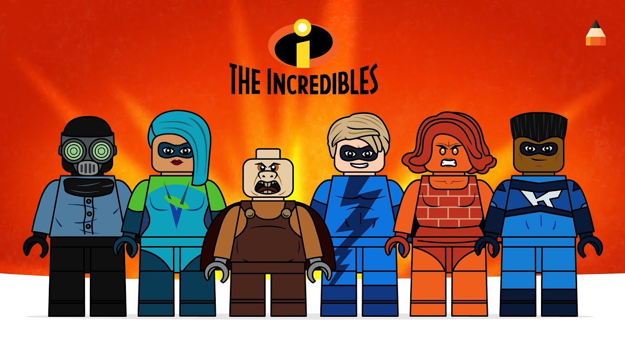 lego incredibles all supers