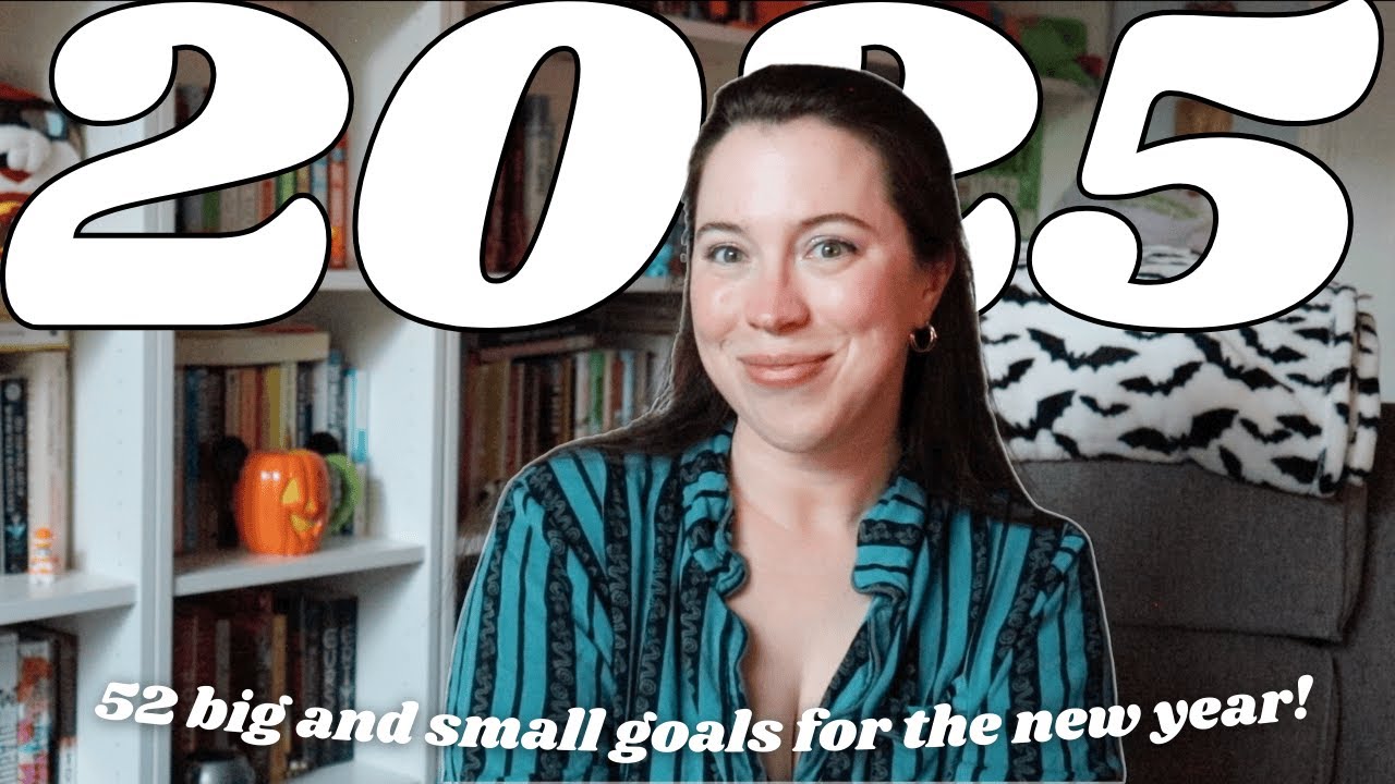 52 in '25 ✨ all my writing, reading, publishing, crochet, & other goals for the new year!