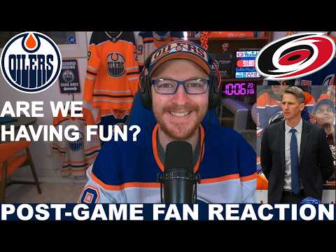 COACH. Post-Game Fan Reaction: Oilers vs Hurricanes