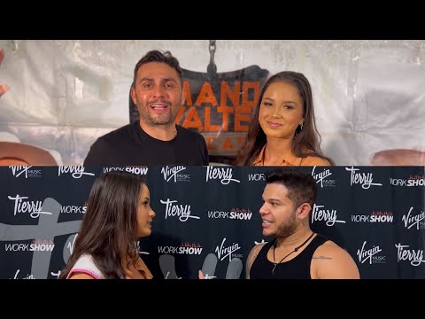 Mano Walter e Tierry são entrevistados por Delanny Leticia em Teresina para o Programa 100% Forró