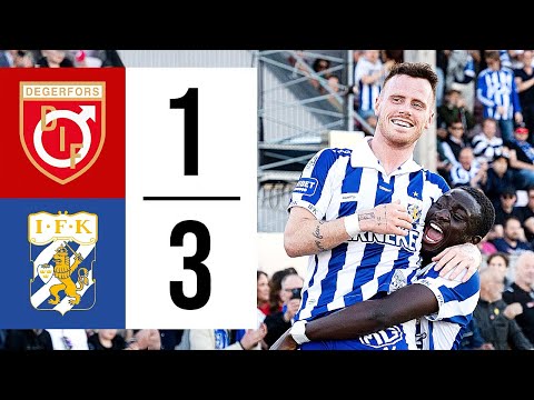 HIGHLIGHTS | DEGERFORS 1-3 GÖTEBORG | ALLSVENSKAN