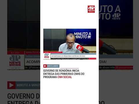 Governo de Rondônia inicia entrega das primeiras CNHs do programa CNH Social